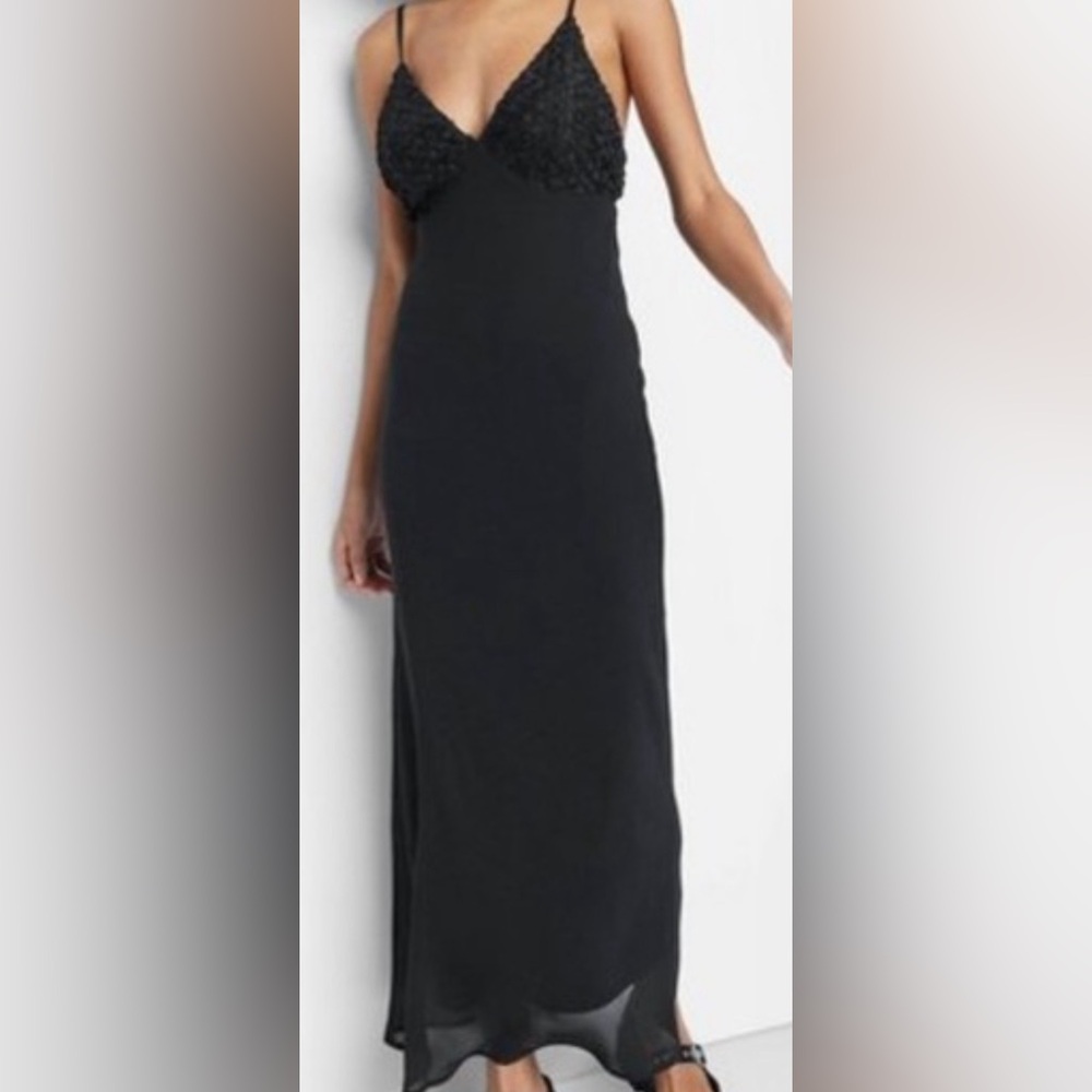 Wild Fable Elegant Black Evening Gown - Picture 4 of 5